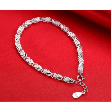Jewelry cz sterling siver bracelet bangle for beautiful girl