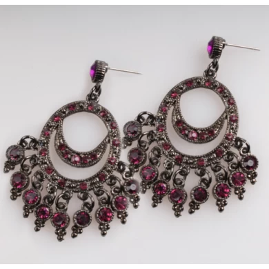 Latest Fashion Jewellery Bridal Party Classical Earrings Jewellery Online Hoop Earring