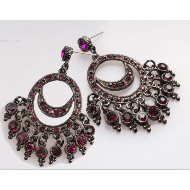 Latest Fashion Jewellery Bridal Party Classical Earrings Jewellery Online Hoop Earring