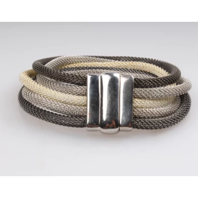 Manufacturer Wholesale Bracelet World  Alloy Multilayer Leather Bracelet for Men as Gift