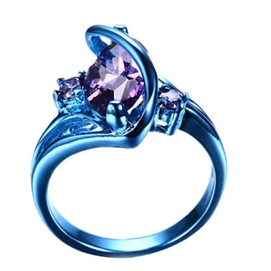 OEM Logo Special Stainless Steel Promise Rings for Girlfriend