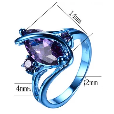 OEM Logo Special Stainless Steel Promise Rings for Girlfriend