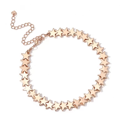 Personalized Eco Friendly Zinc Alloy Star Short Necklace Manufacturer in China