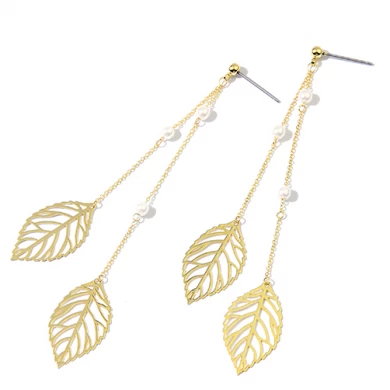 Professional Zinc Alloy Gemstone Long Stud Earrings Manufacturer from China