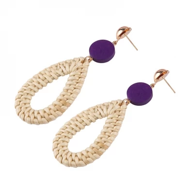 Special New Drop Earring Jewelry Wooden Long Fashion Earrings