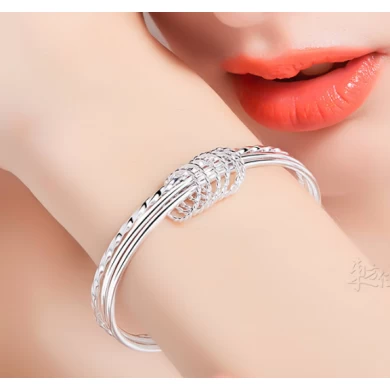Special Sterling Silver Bracelet Bangle for Woman Christmas Gift Silver Bracelet