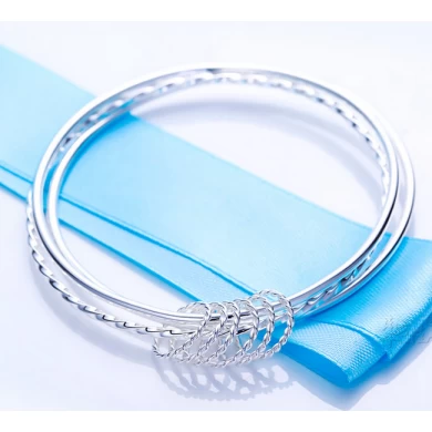 Special Sterling Silver Bracelet Bangle for Woman Christmas Gift Silver Bracelet
