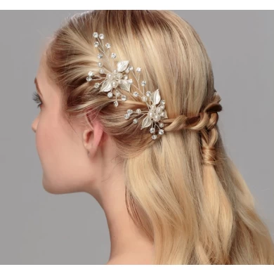 The Czech diamond bridal women hair wedding hair pins manufacturer in China