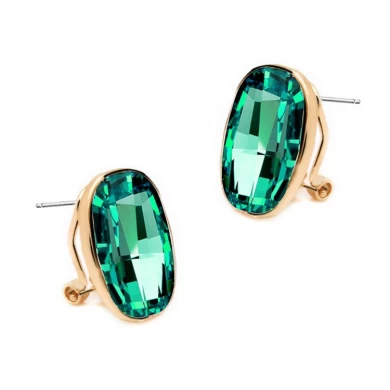 Ultra-fine cut face Austrian crystal earrings hot sale earrings diamond earrings studs
