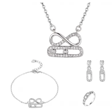 Wholesale 18k gold plated jewelry dubai women wedding bridal jewelry set
