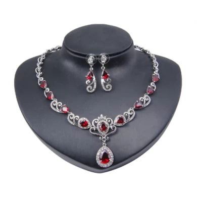 Woman 925 sterling silver&gold plated women jewelry set manufacturer