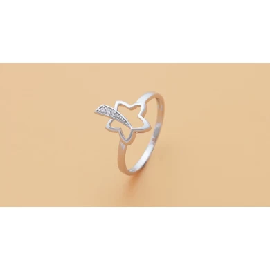 Women 925 Jewelry Pure Silver Finger Rings Christmas Jewelry Gift