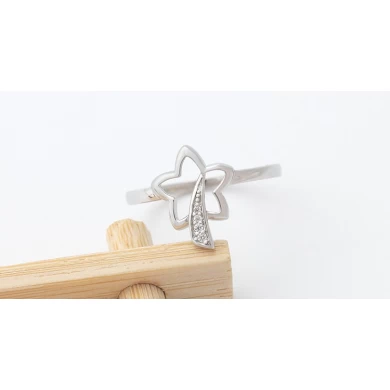 Women 925 Jewelry Pure Silver Finger Rings Christmas Jewelry Gift