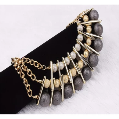 moda fábrica último diseño elegante collar de perlas conjunto encanto joyería n1006