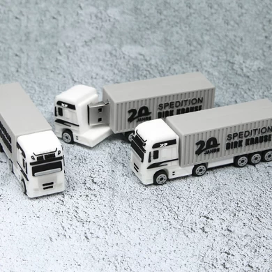 Aangepaste 3D Truck USB-stick met USB-stick van 4 GB, 16 GB