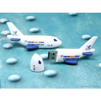Samoloty w kształcie spersonalizowanego markowego logo producenta dysków flash USB