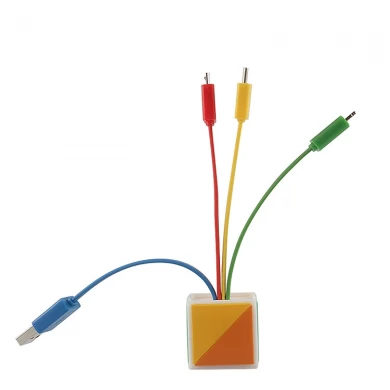 Maßgeschneidertes Multi PVC USB-Ladekabel