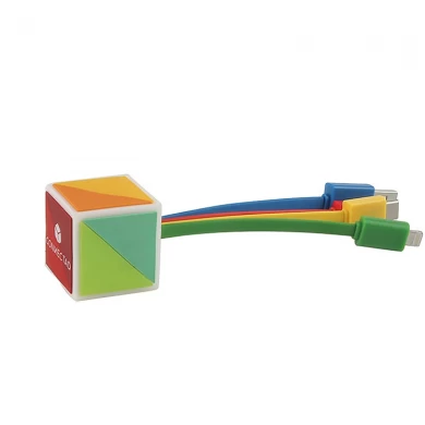 Cable de carga USB de PVC múltiple a medida