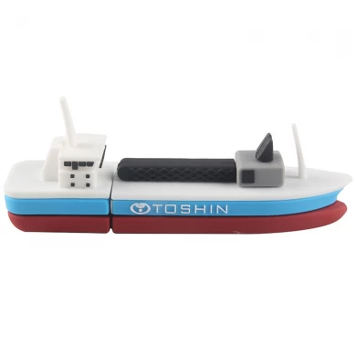 Niestandardowe napędy USB z logo marki w kształcie łodzi
