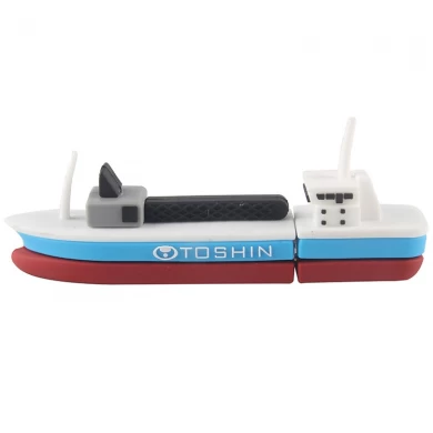 Niestandardowe napędy USB z logo marki w kształcie łodzi