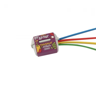 Индивидуальный логотип еда дизайн 4 головы мульти ПВХ зарядка USB-кабели США