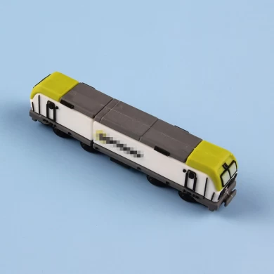 Custom train shape corporate gift promotional items usb pen drive usb flash drive memory stick