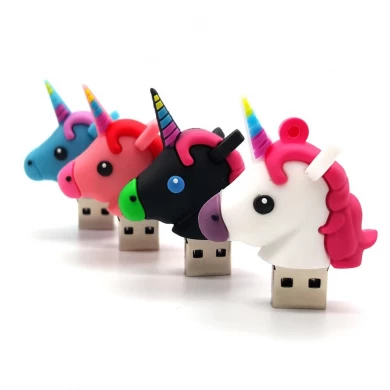 Customized Funny Shape Unicorn USB Stick Flash Drive Factory