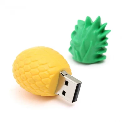 OEM 1GB 2GB 4GB 8GB 16GB 32GB 64GB 128GB Customised PVC Pineapple Shape USB Stick