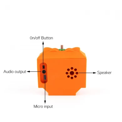 Pumpkin personalzied logo mini business gift bluetooth speakers importer