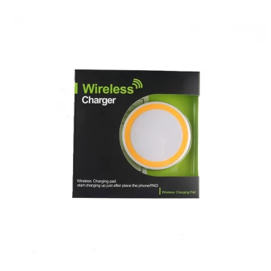 Wholesale bulk 5w ABS Plastic portable wireless phone charger for iphone and for samsung