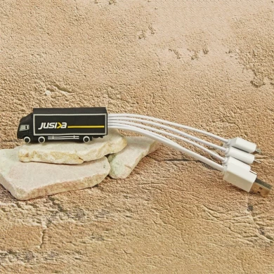 Hurtowy, dostosowany do potrzeb klienta kabel do ładowania wielu telefonów PCV