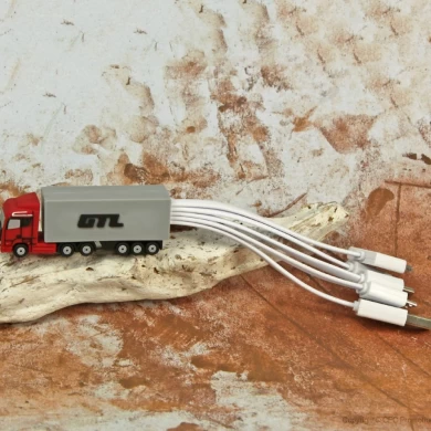 Hurtowy, dostosowany do potrzeb klienta kabel do ładowania wielu telefonów PCV