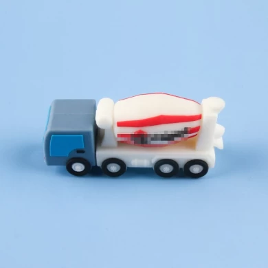 Wholesales Custom cement tank truck shape logo corporate gift usb pen drive usb flash drive memory stick U disk