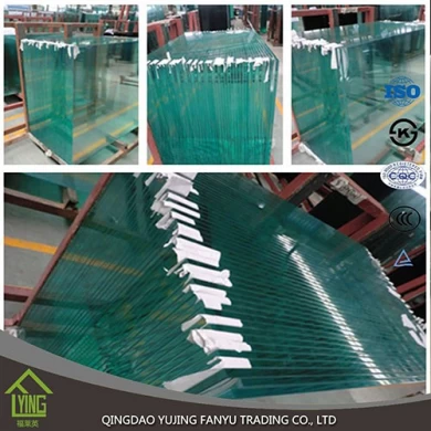 3-10 mm costruzione vetro temperato in vendita