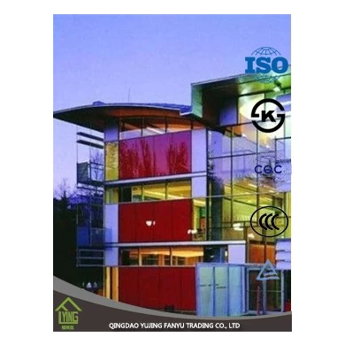 12mm colorato lastra di vetro con certificati CE & ISO