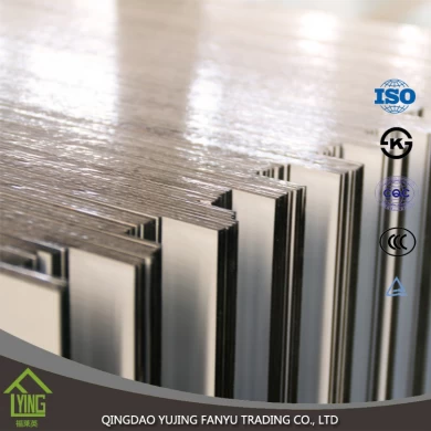 2-6mm Top Qualität ISO abgeschrägte doppelt beschichtete Glasspiegel