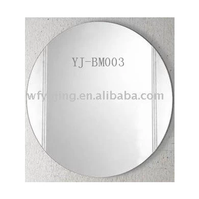 4mm 5mm 6mm Oval baño espejo proveedor