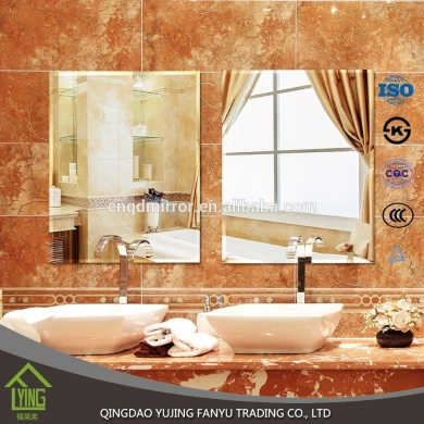 зеркало в ванной серебряные 4 мм бескаркасные пользовательские формы