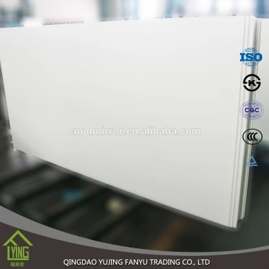 4mm ultra white mirror glass with cheap glass