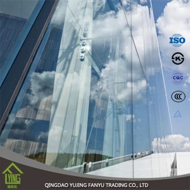 6mm,8mm,10mm,12mm,19mm clear float glass tempered glass for building