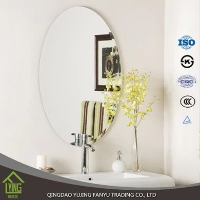 格安価格シルバー素材と使用のバスルームの鏡