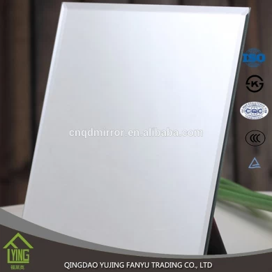 China 4mm vinyl backed mirror with PE film for furniture