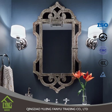 Customized big size silver mirror decorative wall mirror
