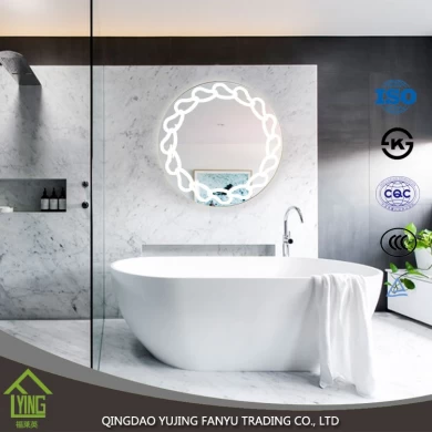 Customized design large vanity bathroom mirror with lights