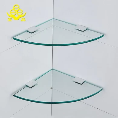 Hoogwaardige 10 mm gehard glazen plank met clips