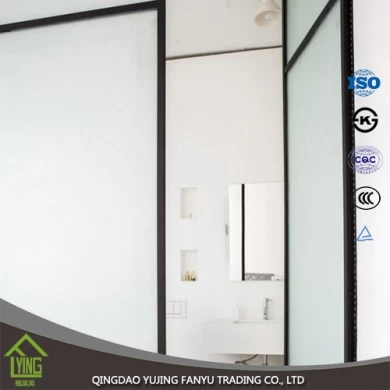 中国製の浴室のドアおよび窓のための高品質のすりガラス