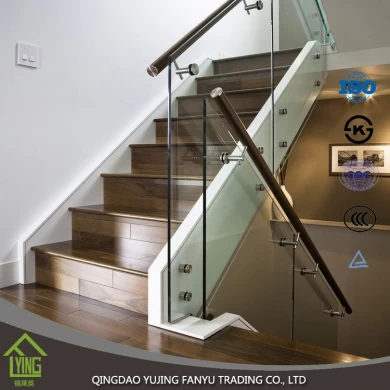 Laminated glass with best price 8mm 10mm 12mm laminated glass for staircase