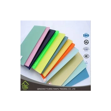 Manufacturer 3 mm-12 mm coloured coated glass \\\/decorative paint from glass