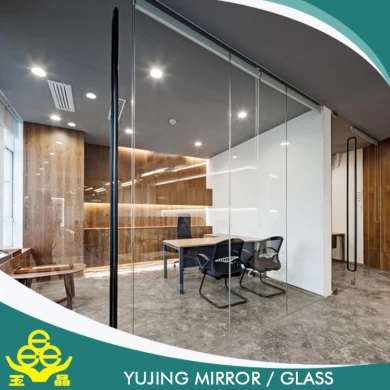 La estructura sólida y la función despejaron el vidrio de edificio templado con el mejor precio hecho en China