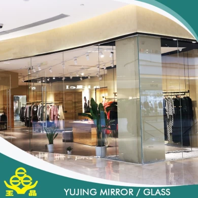 Solid structure and function clear tempered building glass with best price